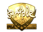 s1mple (Gold) | Boston 2018 image